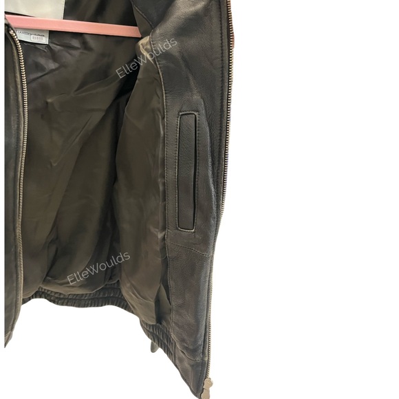 Dunst Genuine Lambskin Leather
Bomber Jacket Distressed Black Size
XS - Picture 9 of 10